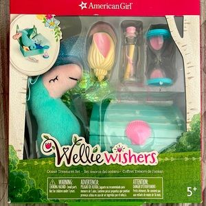 NEW Boxed American Girl Wellie Wishers Ocean Treasure Set
